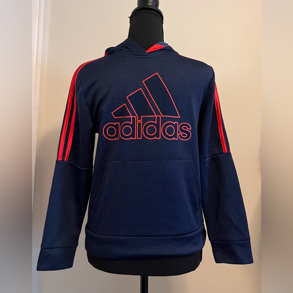 Adidas Boys 10-12 Hoodie
